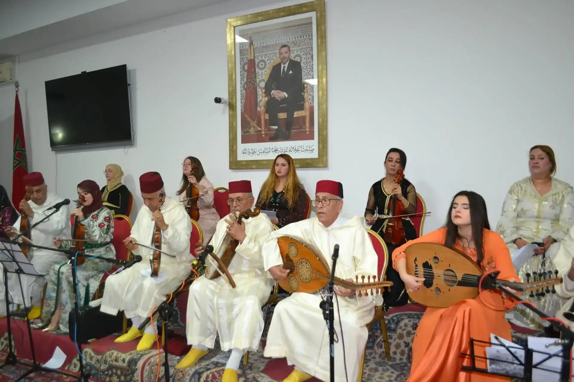 Live Classical Music Tangier - Traditional Arab Andalusian Orchestra