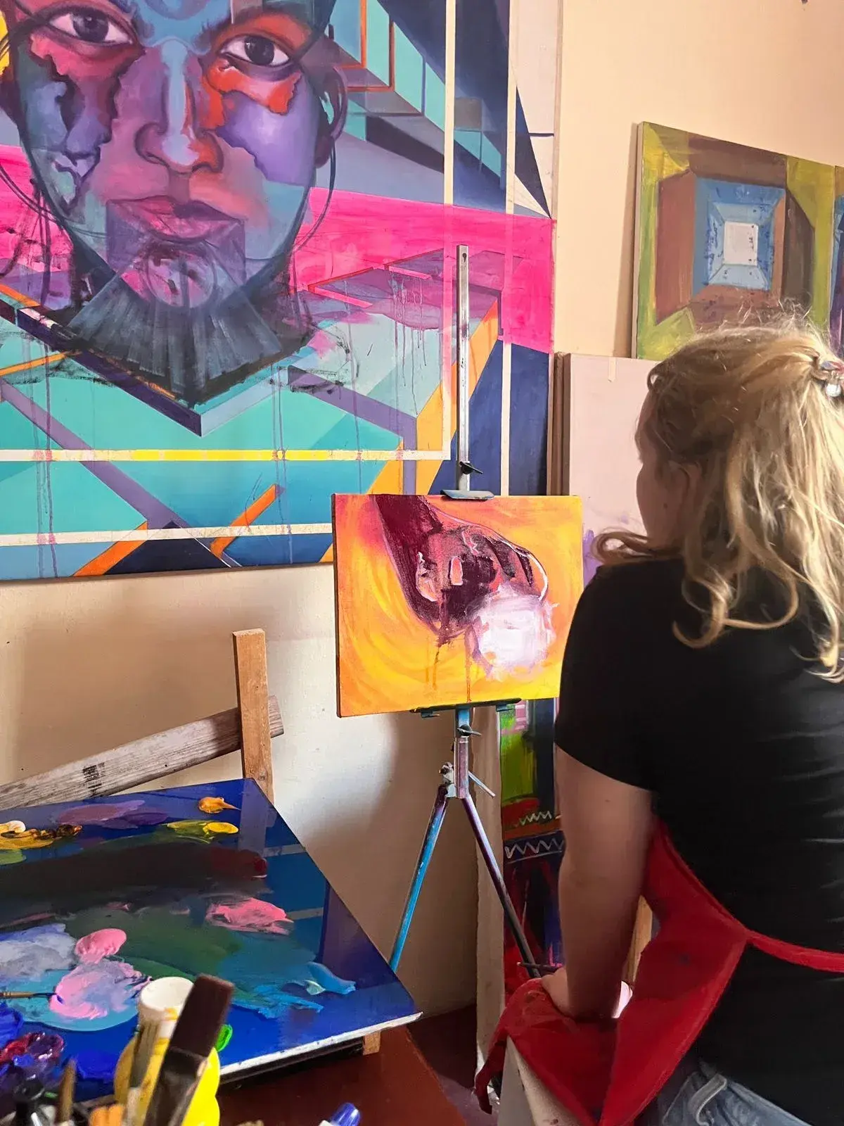 Therapy Painting (Diabat, Essaouira) - Gallery